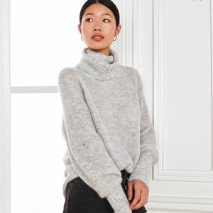 NWT Quince Baby Alpaca Wool Turtleneck Sweater